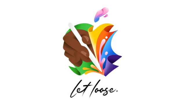Apple Animated Logo with 'Let Loose'